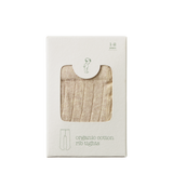 ORGANIC COTTON TIGHTS | Oatmeal Marl-Extra Img - 2