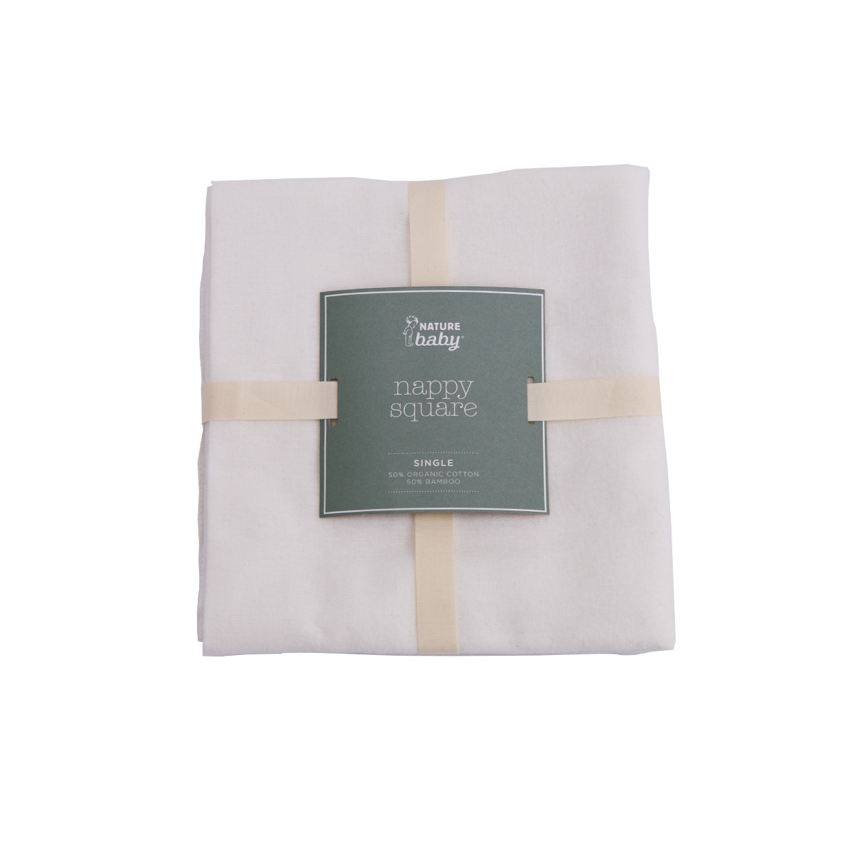ORGANIC NAPPY SQUARE 6 PACK | Natural-Web-front