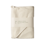 ORG COTTON HOODED TOWEL | Natural-Web-front