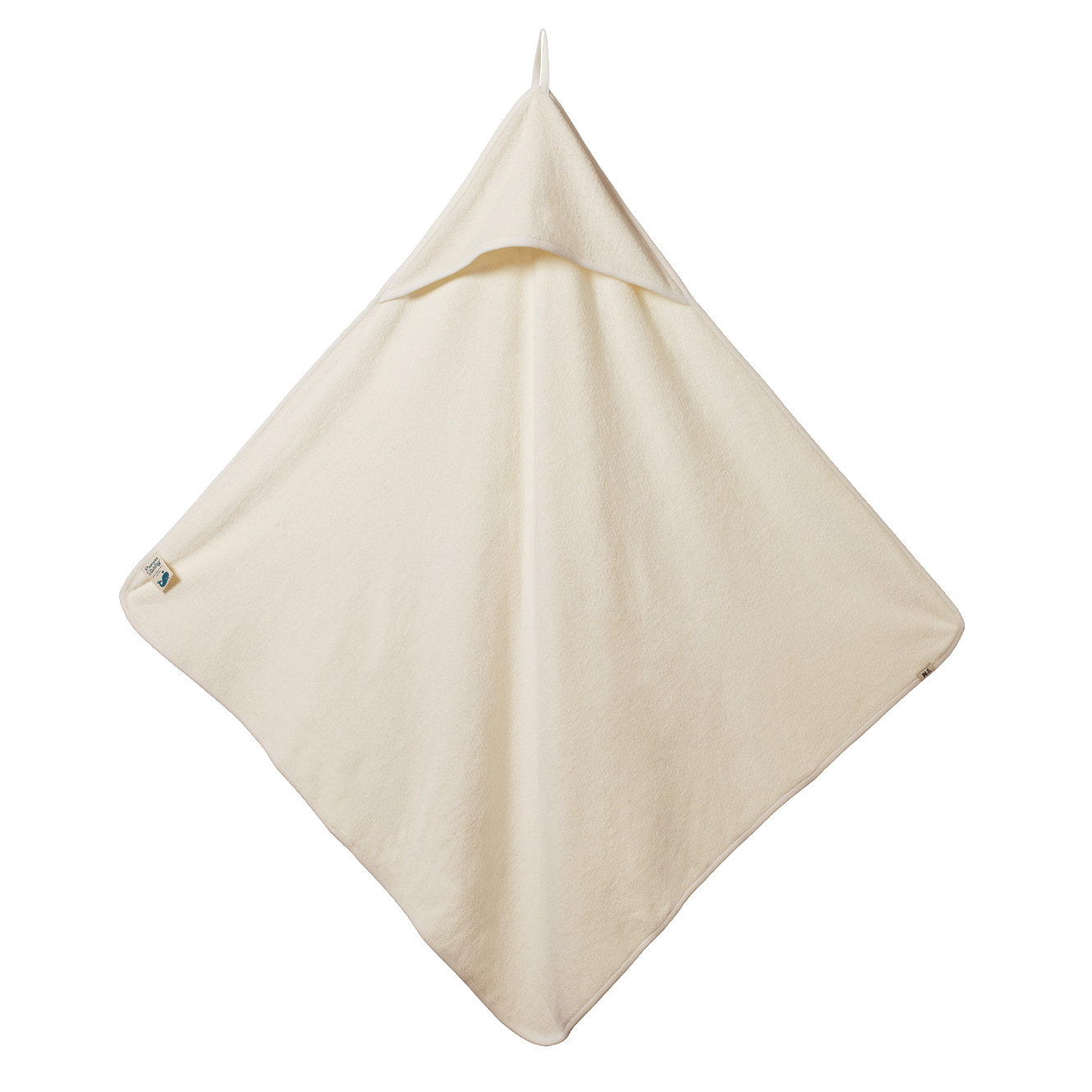 ORG COTTON HOODED TOWEL | Natural-Web-hover