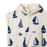 ORG COTTON PONCHO TOWEL | Regatta Print Terry-Web-hover