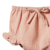 PETAL BLOOMERS MUSLIN | Rose Dust-Extra Img - 1