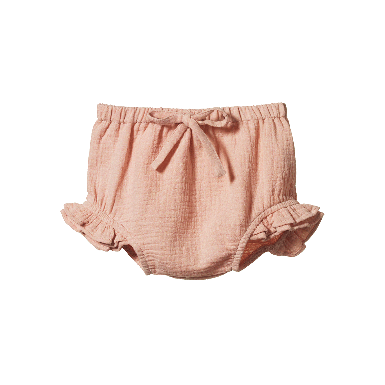 PETAL BLOOMERS MUSLIN | Rose Dust-Web-front