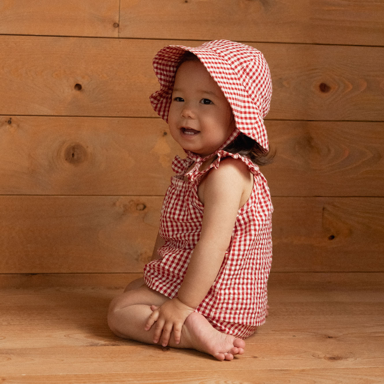 PETAL SET | Red Gingham-Web-hover