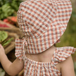 PETAL TOP | Dandelion Gingham-Web-hover