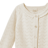 PIPER CARDIGAN | Natural Pointelle-Web-hover