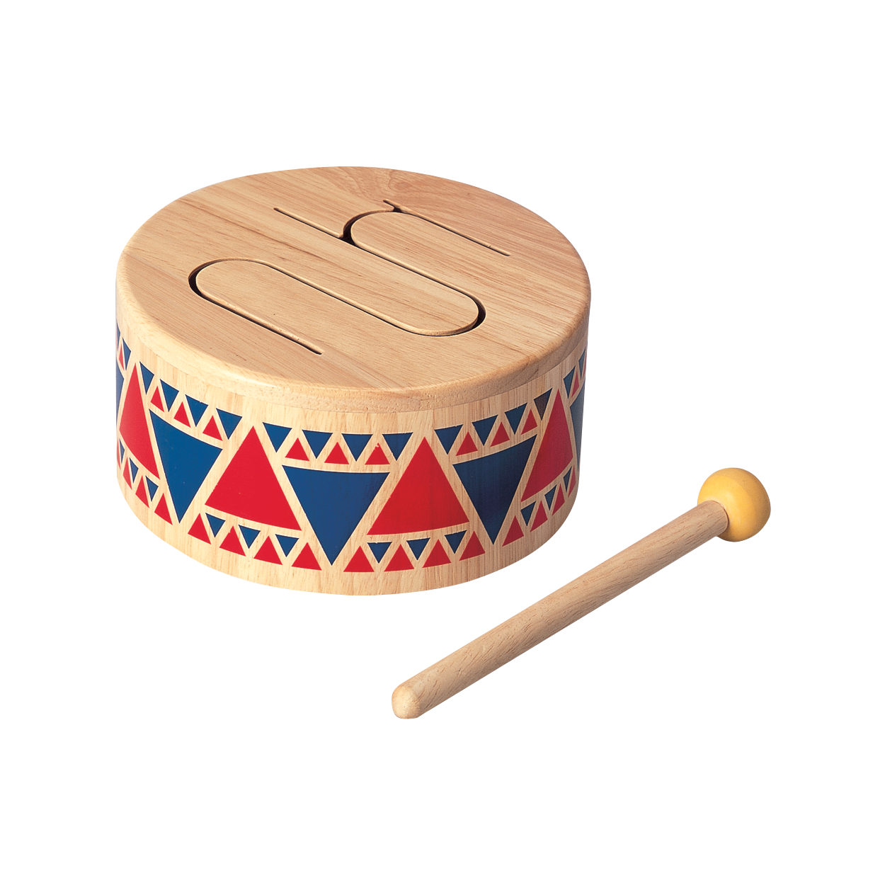PLAN TOYS SOLID DRUM | None-Web-front
