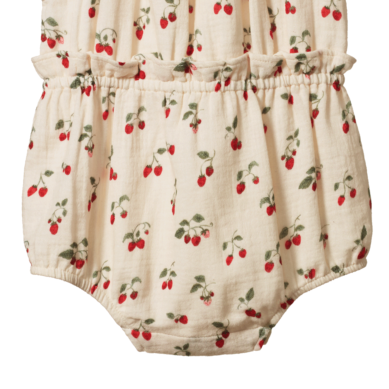 PLUM SUIT MUSLIN | Strawberry Blush Print-Extra Img - 1