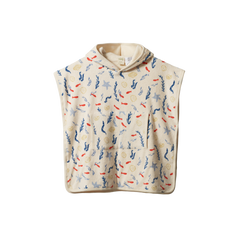 PONCHO TOWEL | Snorkel Print Terry-Web-front