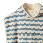 PONCHO TOWEL | Waves Print-Web-hover