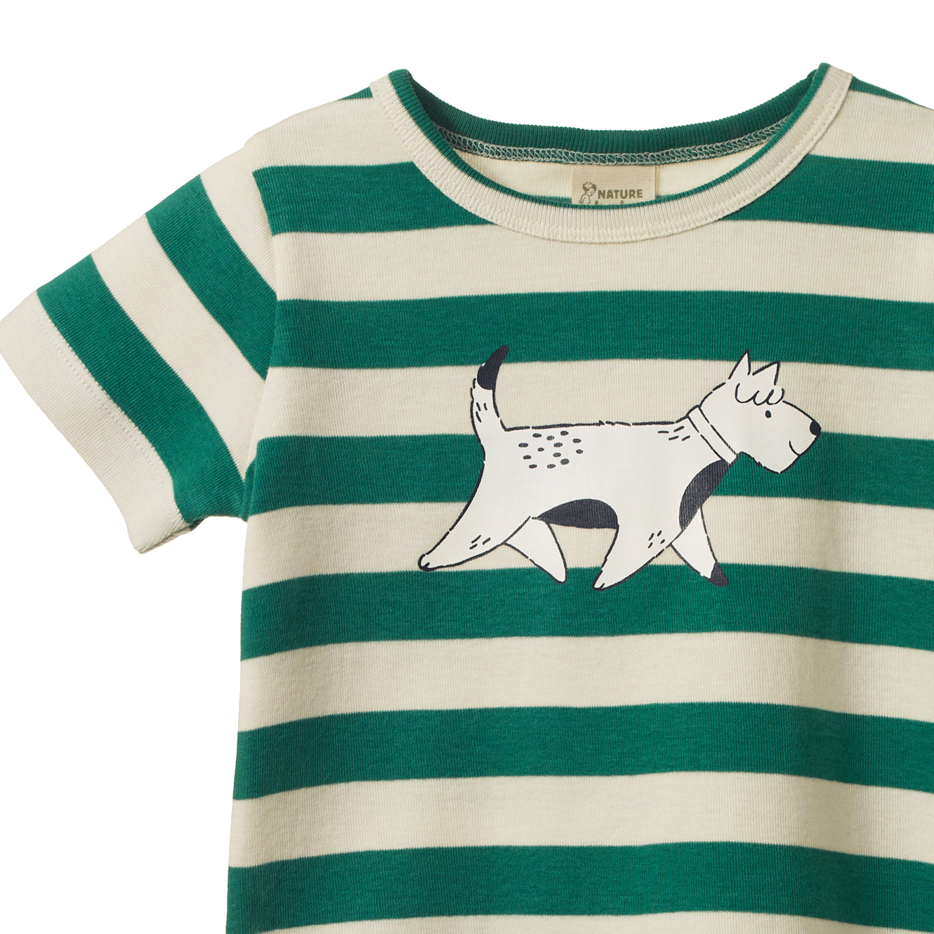 RIVER TEE | Dog Walk Peppermint Print-Extra Img - 3