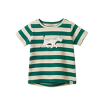 RIVER TEE | Dog Walk Peppermint Print-Web-front