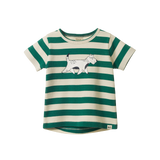RIVER TEE | Dog Walk Peppermint Print-Web-front