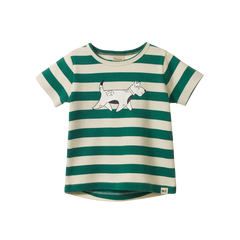 RIVER TEE | Dog Walk Peppermint Print-Web-front