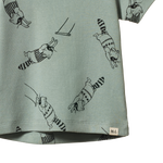 RIVER TEE | Raccoon Rhapsody Print-Extra Img - 1