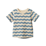RIVER TEE TERRY | Waves Print-Web-front