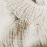 RUFFLE CAMERON BLOUSE | Natural-Extra Img - 2