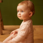 L/S BODYSUIT DERBY 2 PACK | Natural/Rose Bud-Extra Img - 1