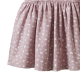 SATURDAY DRESS | Dandelion Lilac Print-Extra Img - 1