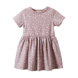 SATURDAY DRESS | Dandelion Lilac Print-Web-front