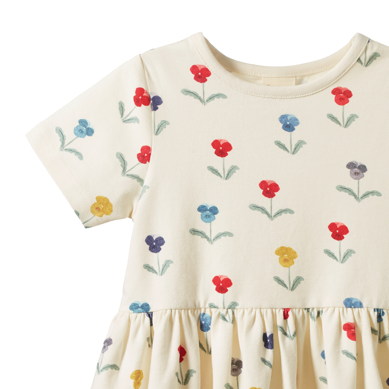 SATURDAY DRESS | Delphine Blooms Print-Extra Img - 2