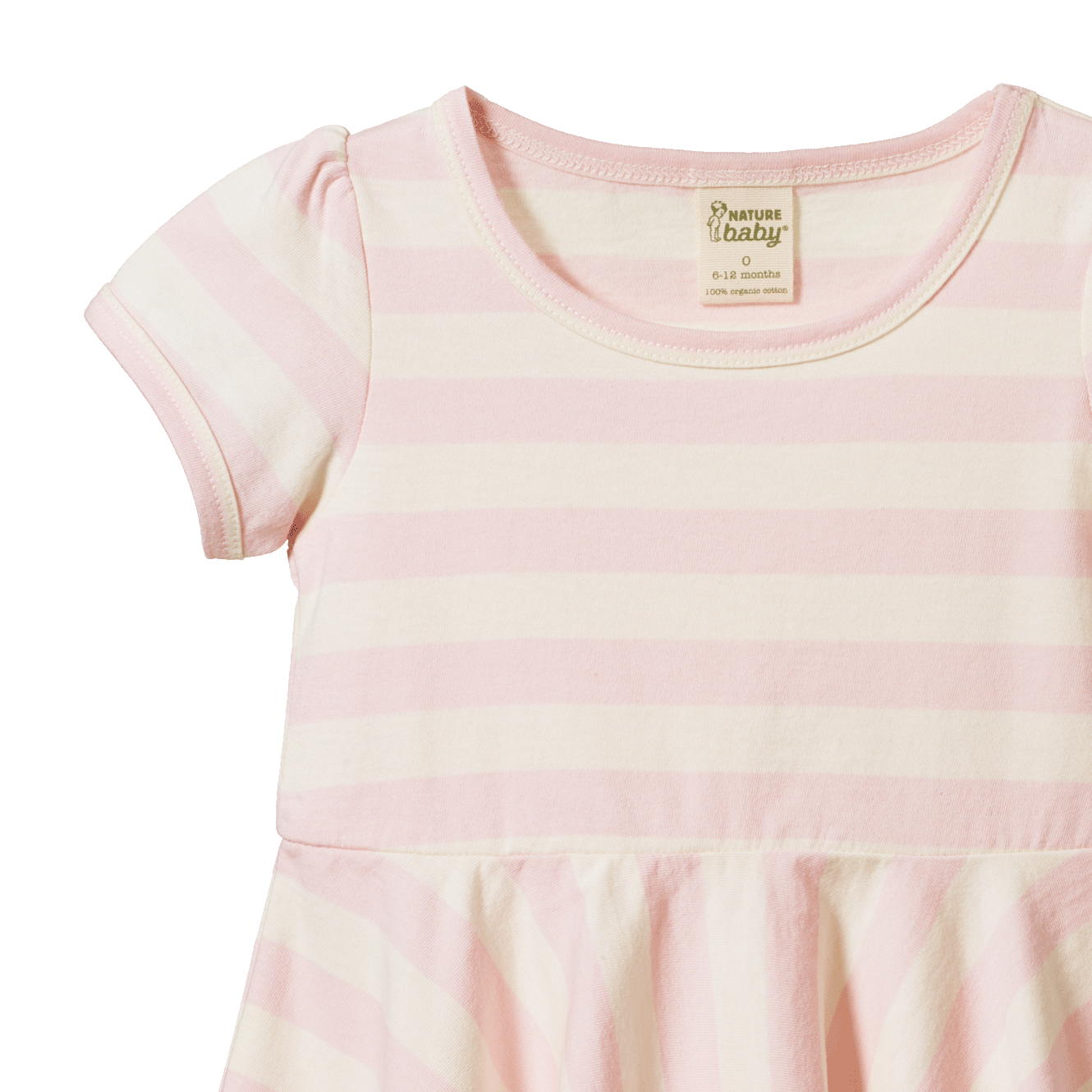 SEASIDE DRESS | Cotton Candy Stripe-Web-hover