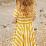 SEASIDE DRESS | Golden Sea Stripe-Extra Img - 1
