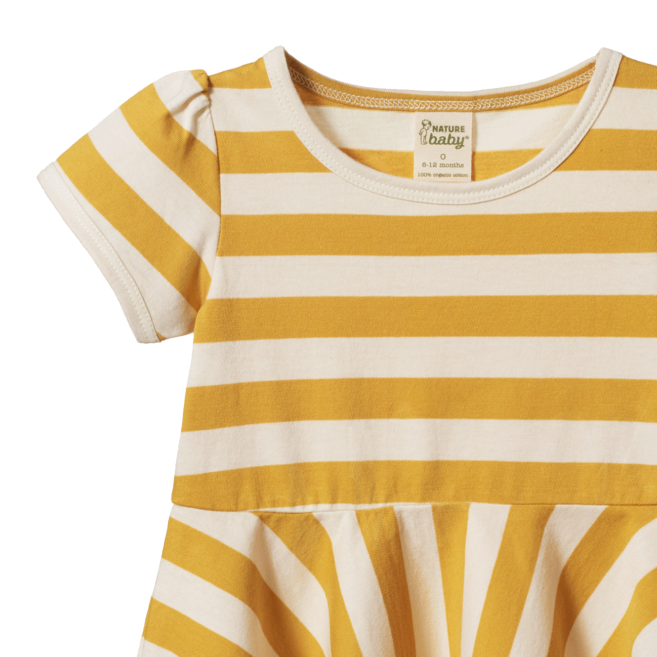 SEASIDE DRESS | Golden Sea Stripe-Extra Img - 2