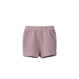 SELBY WAFFLE SHORTS | Lilac-Web-front