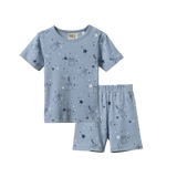 SHORTIE PYJAMA SET | Illusion Bunny Print-Web-front