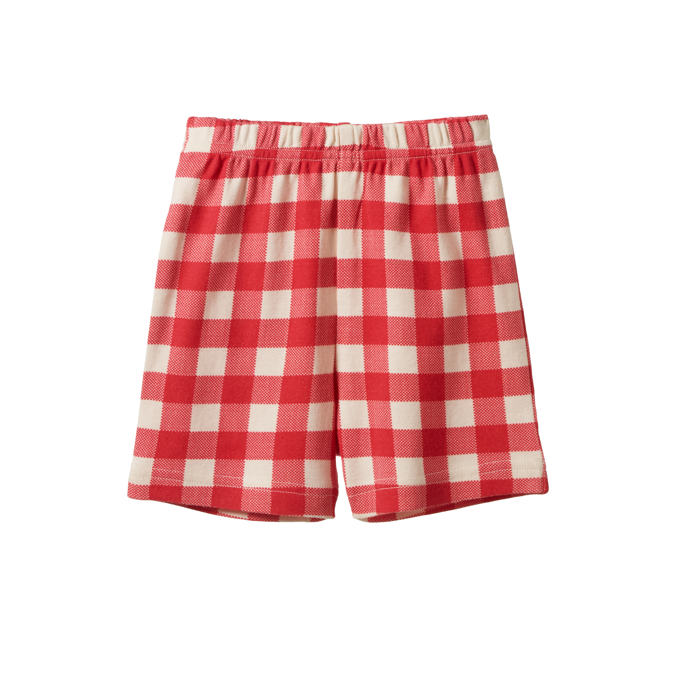 SHORTIE PYJAMA SET | Red Crispin Check-Extra Img - 5