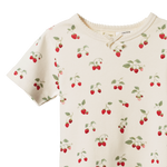 SHORTIE PYJAMA SET | Strawberry Blush Print-Web-hover