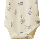SHORT SLEEVE BODYSUIT | Best Friend Print-Extra Img - 1