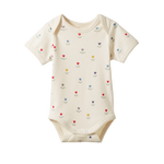 SHORT SLEEVE BODYSUIT | Delphine Print-Web-front