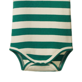 SHORT SLEEVE BODYSUIT | Dog Walk Peppermint Print-Extra Img - 1