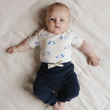 SHORT SLEEVE BODYSUIT | Dog Walk Print-Web-hover