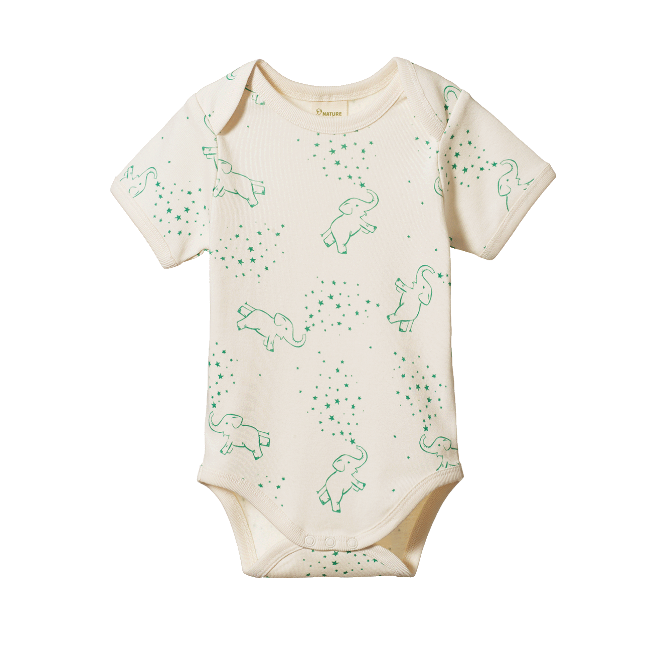 SHORT SLEEVE BODYSUIT | Fairground Print-Web-front
