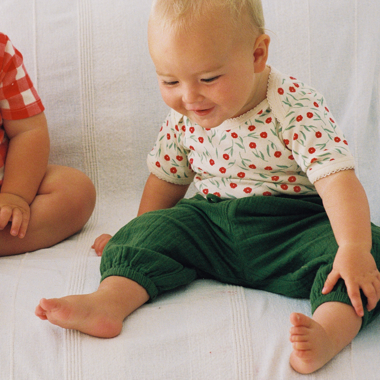 SHORT SLEEVE BODYSUIT | Joiette Print-Extra Img - 2