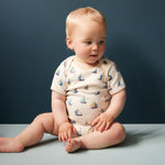 SHORT SLEEVE BODYSUIT | Regatta Print-Extra Img - 1