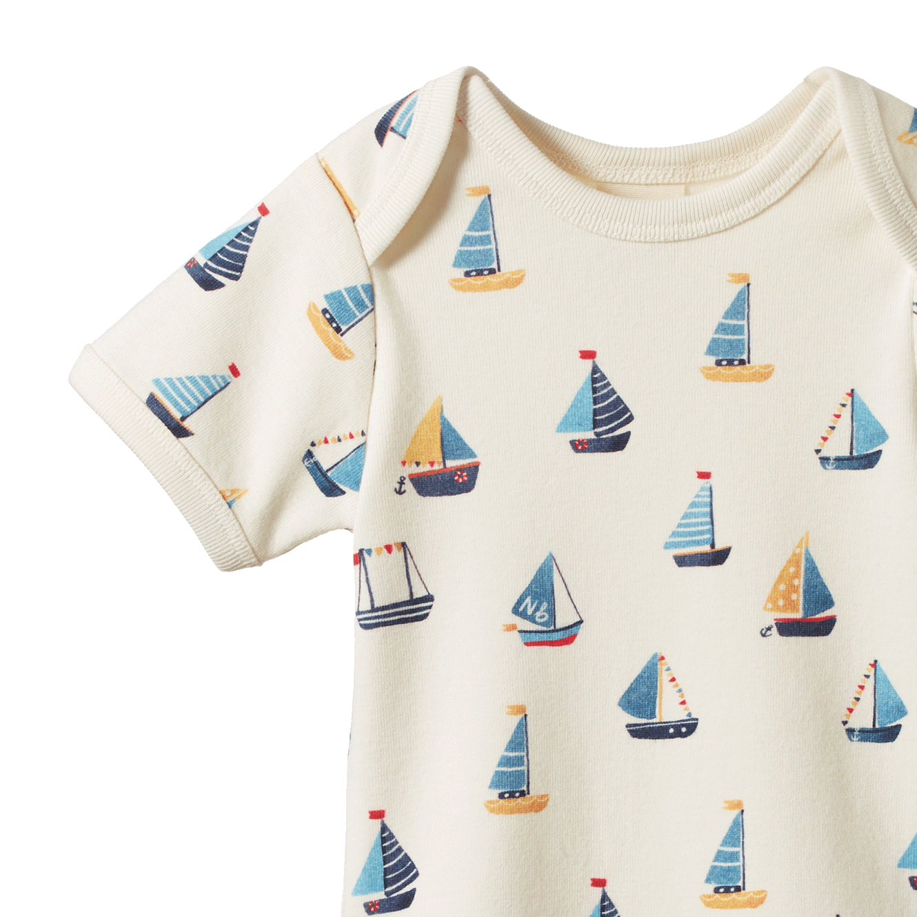 SHORT SLEEVE BODYSUIT | Regatta Print-Extra Img - 3