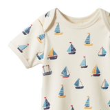 SHORT SLEEVE BODYSUIT | Regatta Print-Extra Img - 3