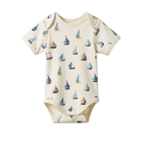 SHORT SLEEVE BODYSUIT | Regatta Print-Web-front