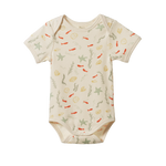 SHORT SLEEVE BODYSUIT | Snorkel Print-Web-front