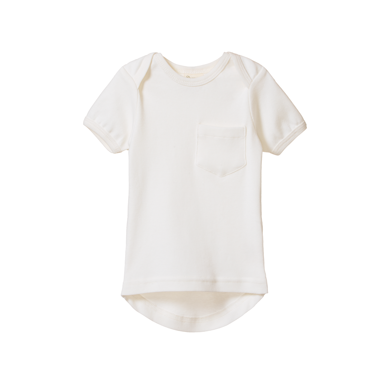 SHORT SLEEVE POCKET TEE | Natural-Web-front