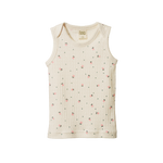 SINGLET POINTELLE | Posey Blossom Print-Web-front