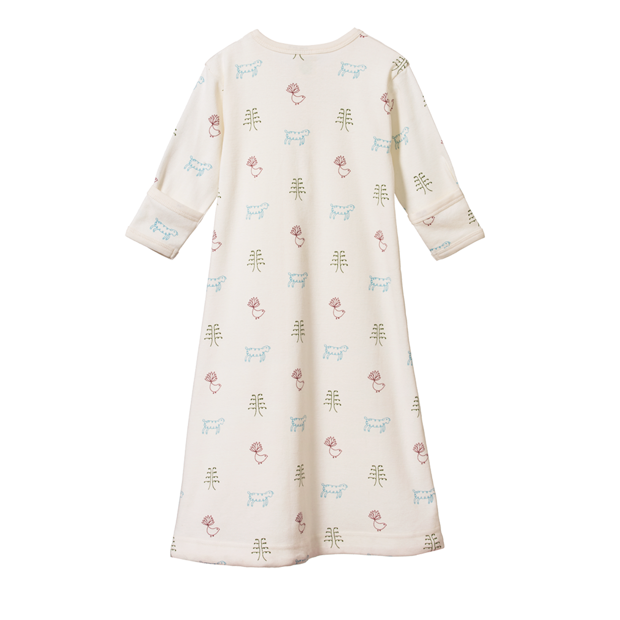 SLEEPING GOWN | Nature Baby Print-Web-hover