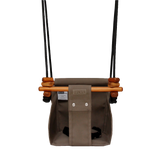 SOLVEJ BABY TODDLER SWING | Classic Taupe-Web-front