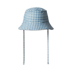 SPLASH SUNHAT | Blue Gingham-Web-front