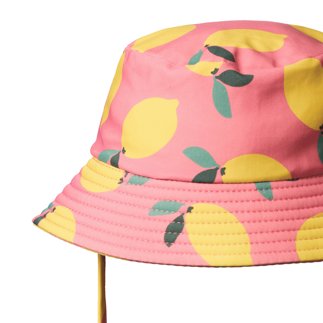 SPLASH SUNHAT | Lemmony Rose Print-Extra Img - 1