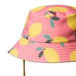 SPLASH SUNHAT | Lemmony Rose Print-Extra Img - 1